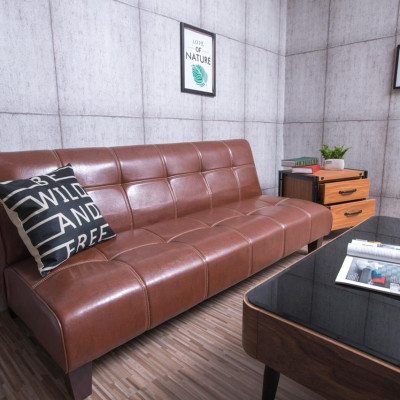 Sofa bed Juno sofa màu nâu 180 x 105 x 38 cm