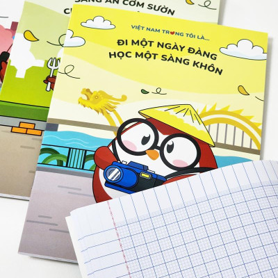 Tập Học Sinh Việt Nam Trong Tôi Là - Miền Nam - 4 Ô Ly - 96 Trang 60gsm - The Sun 01