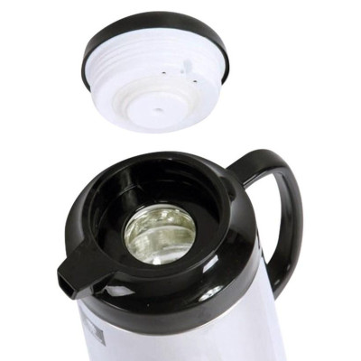 Phích pha trà giữ nhiệt dung tích 1 lít Rạng Đông, vỏ inox, nắp nhựa, Model: RDD1040 ST2-1L