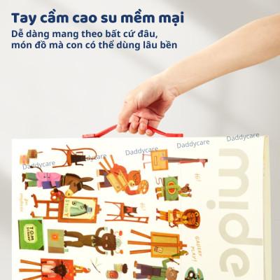 Túi Đựng Tài Liệu Nhiều Ngăn Mideer Colorful Creation Gallery túi đựng giấy A3