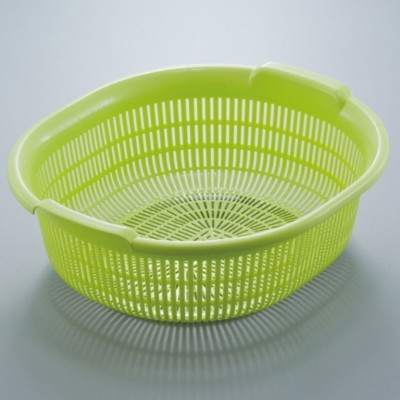 Rổ nhựa Oval Sanada Seiko 5.3L làm từ nhựa PP cao cấp bền đẹp & an toàn - made in Japan