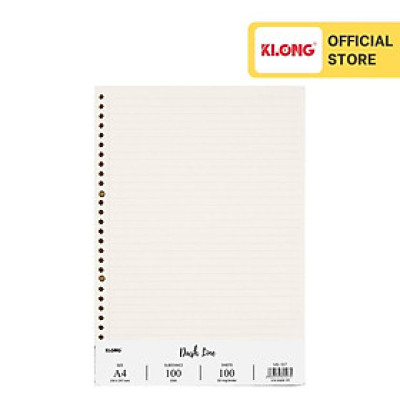 Ruột sổ còng Dash Line KLONG A4 100/76 - 100 tờ (200 trang); MS: 527