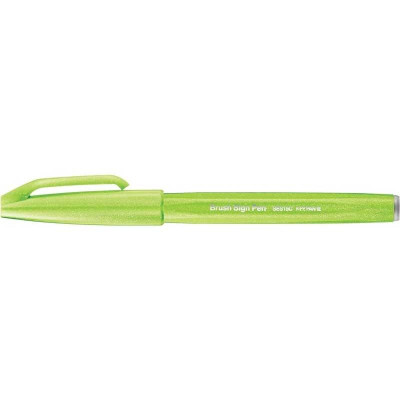 Bút Lông Màu Nước Pentel SES15C-K - Xanh Lá Nhợt