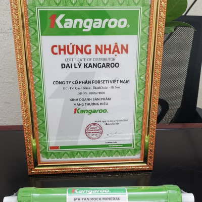 [Hàng chính hãng] - Lõi lọc nước Maifan rock Kangaroo lõi khoáng đá Maifan lõi số 8 Kangaroo 
