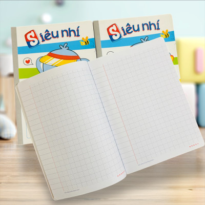 TUANVIET BOOKS-Combo 10 quyển vở Ô ly Siêu nhí 80 trang ĐL 100 Hàng cao cấp 6 sao (Giao mẫu bìa ngẫu nhiên)
