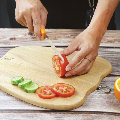 Thớt gỗ hình quả ớt chuông | Gỗ Đức Thành - 03831 | Đạt chứng nhận vệ sinh an toàn thực phẩm