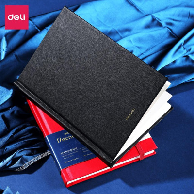 Sổ Tay Bìa Da A5 B5 160gsm 80 Trang Cao Cấp BST Finenolo Deli - Chống Nước Làm Quà Tặng Sang Trọng - Phù Hợp Làm Sổ Kế Hoạch Planner, Nhật Kí, Tập Vở Ghi Chép Bullet Journal - EC284 / EC285