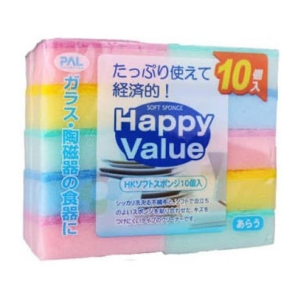 Miếng Mút Rửa Ly, Cốc Tạo Bọt Cực Tốt, Hiệu Quả Và Siêu Sạch - Set 10 Miếng