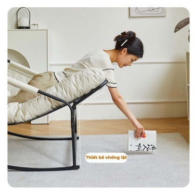 Ghế bập bênh thư giãn 2 chỗ Chính Hãng NIKITA, thiết kế êm ái, chống mỏi vai cổ