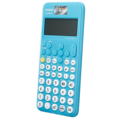 Combo Máy Tính CASIO FX-880BTG - Màu Xanh Biển + Cẩm Nang Sử Dụng Máy Tính Khoa Học Casio FX-880BTG Thế Hệ Mới Lớp 6-12