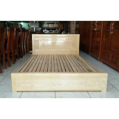 Giường bệt gỗ Sồi Nga kích thước từ 1m6x2m đến 2mx2m2