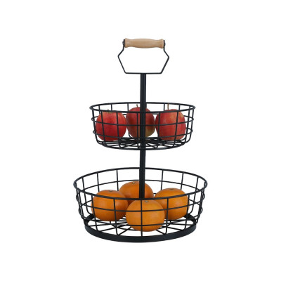 Rổ Đựng Trái Cây 2 Tầng JENNER | Index Living Mall | Nhập khẩu Thái Lan