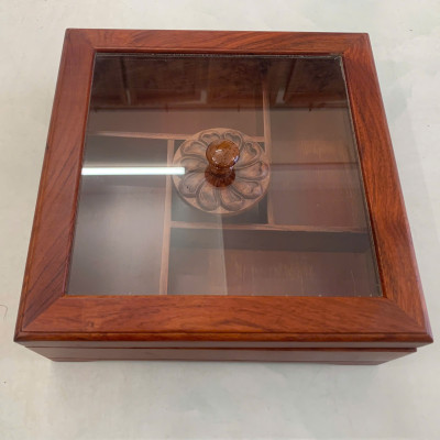 Khay Bánh kẹo hỗ hương -Hình vuông cho ngày tết cổ truyền