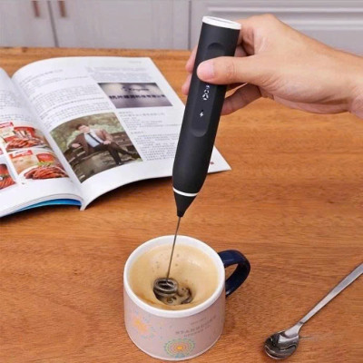  Dụng cụ đánh bọt cà phê cầm tay mini - Dụng cụ đánh bọt trứng với 3 chế độ nhanh chóng chỉ trong vài giây.
