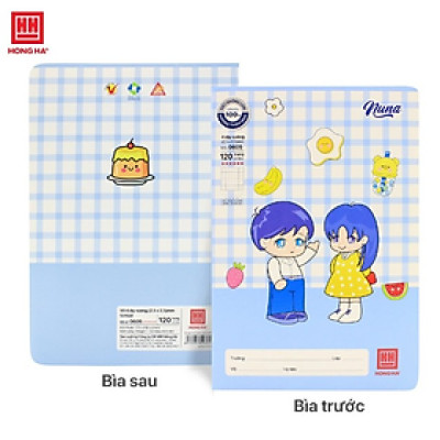 [COMBO 10 CUỐN] Vở 4 ô ly 120 trang Nuna - 0605