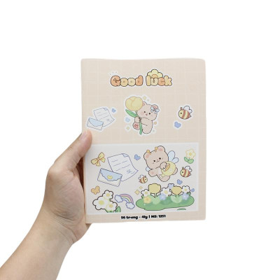 Tập Học Sinh Goodluck - 4 Ô Ly - 96 Trang 120gsm - Hải Tiến 1251 (Mẫu Bìa Giao Ngẫu Nhiên)