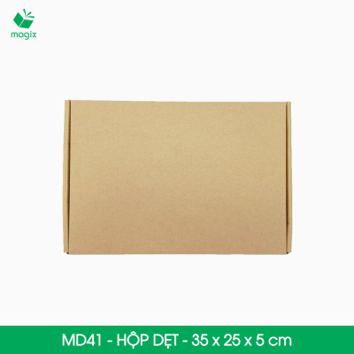 MD41 - 35x25x5 cm - 50 Thùng hộp carton trơn đóng hàng