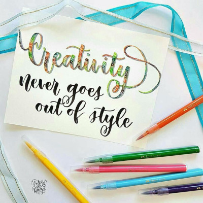 Bút thư pháp CALLIGRAPHY đầu cọ - 12 màu Faber 551512