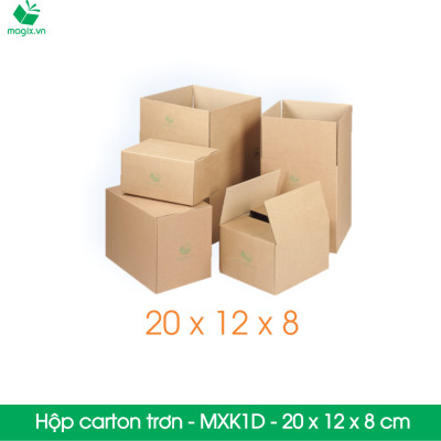 MXK1D - 20x12x8 cm - 20 Thùng hộp carton