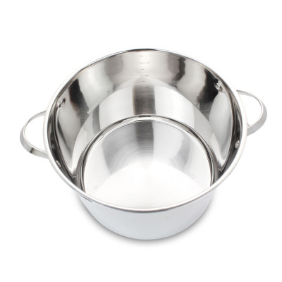 Nồi luộc gà inox 304 cao cấp 5 đáy Kalpen Lermat dung tích 12L/15L, bảo hành 5 năm chuẩn Đức