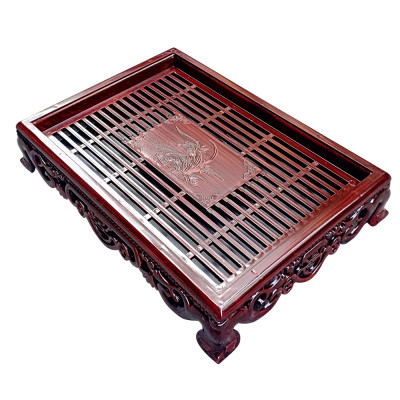 Khay trà vân gỗ