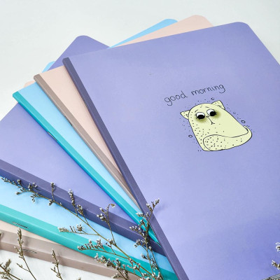 Tập Sinh Viên Cute Animal - Miền Nam - Kẻ Ngang Có Chấm - 200 Trang 80gsm - Fahasa 02