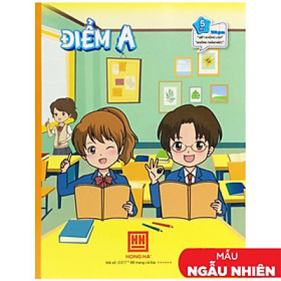 Tập Học Sinh Class Điểm A 5 Ô Ly Vuông 96 Trang 100gsm - Hồng Hà 0317 (Mẫu Sản Phẩm Giao Ngẫu Nhiên)