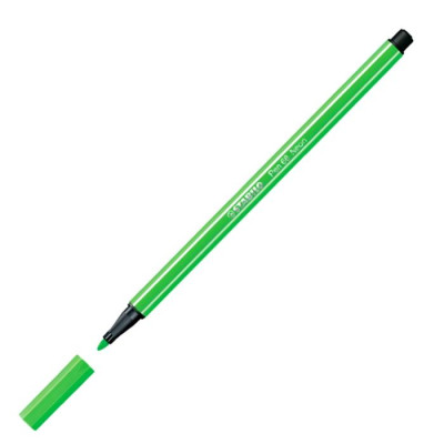 Bút Lông Màu Đầu Kim 1.0 mm - Stabilo N68-033 - Fluorescent Green