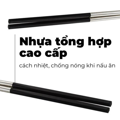 KAI - Select 100 - Đũa thép không gỉ - 33cm