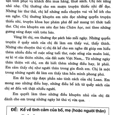 Những Bài Văn Mẫu 3
