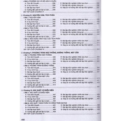 Combo sách tham khảo Toán 12 + Vật Lí 12 + Hóa Học 12 (Theo chương trình GDPT mới) (HA-MK)