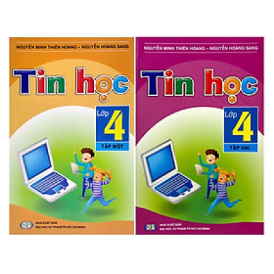 Sách - Combo Tin học Lớp 4 - Tập 1 + 2 (KP)