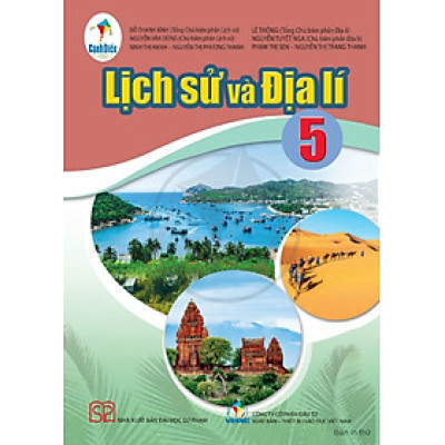 Sách giáo khoa Lịch sử và Địa lí 5- Cánh Diều (Kèm Nilon bọc Sách)