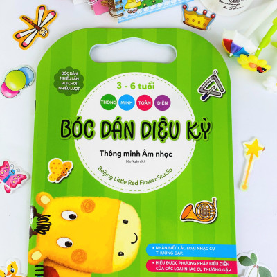 Sách - Bóc Dán Diệu Kỳ ( 3-6 tuổi Thông Minh Toàn Diện ) - ndbooks