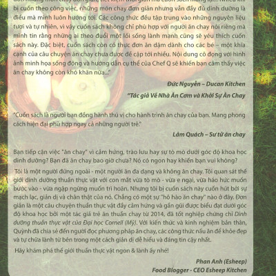 30 Phút Ăn Chay: Cẩm Nang Dinh Dưỡng Thuần Thực Vật (Ăn Chay Khoa Học) Cùng Các Công Thức Nấu Ăn Tinh Gọn Dưới 30 Phút, Kèm Theo Dinh Dưỡng Cho Phụ Nữ Mang Thai, Nuôi Con Bú Và Thực Đơn Ăn Dặm Cho Bé (Tái bản 2023)