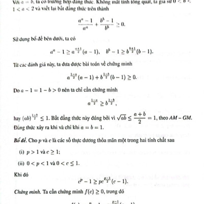 Phân Loại Và Phương Pháp Giải Toán Bất Đẳng Thức