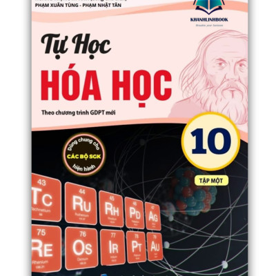 Sách - Combo Tự học hóa học 10 - tập 1 + 2 theo chương trình GDPT mới (TH)