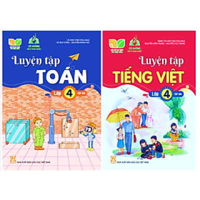 Sách - Combo Luyện tập Toán + Tiếng việt lớp 4 tập 2 ( kết nối )