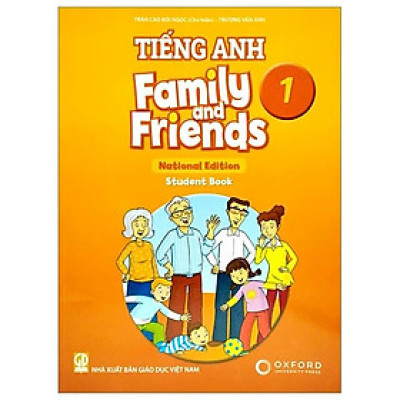 Sách giáo khoa Tiếng Anh 1- Family and Friends (National Edition)