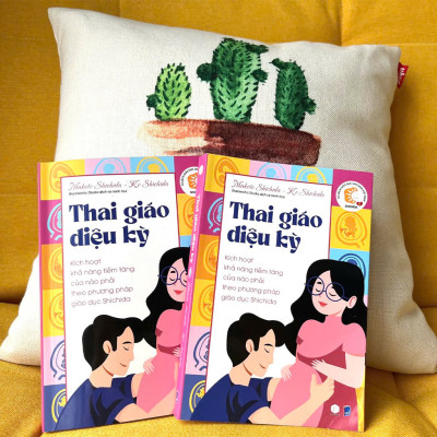 Sách - Thai Giáo Diệu Kỳ - Kích hoạt khả năng tiềm tàng của não phải theo phương pháp giáo dục Shichida - Puma Books