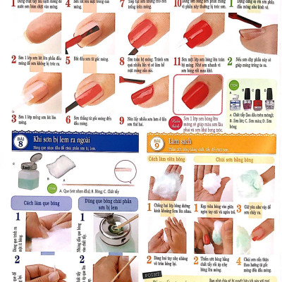 Bộ Sưu Tập Các Mẫu Trang Điểm Móng (Tập 2)