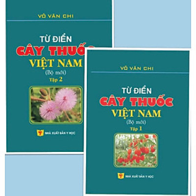 Sách - Từ điển Cây thuốc Việt Nam 2021 (Trọn bộ 2 tập, sách in hình ảnh mầu)