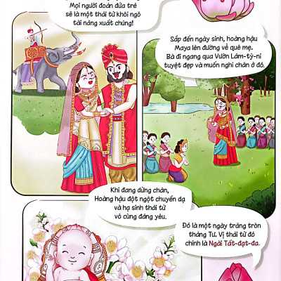Bộ Truyện Tương Tác Vui Cùng Sen Súng - Ngày Phật Ra Đời (VNTĐ)