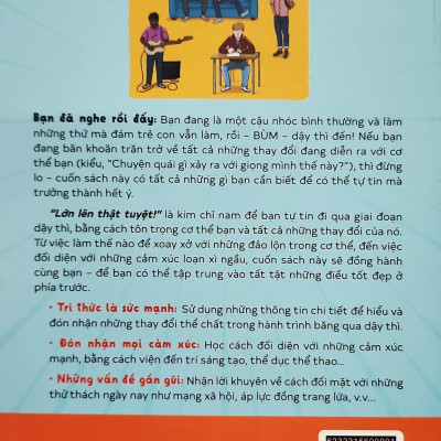 Cẩm Nang Tuổi Dậy Thì: Lớn Lên Thật Tuyệt - Dành Cho Bạn Trai