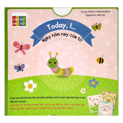 Sách Tương Tác - Today, I… - Ngày Hôm Nay Của Tớ (Song Ngữ Anh Việt)