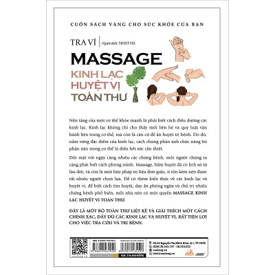 Massage Kinh Lạc Huyệt Vị Toàn Thư (Tái Bản)