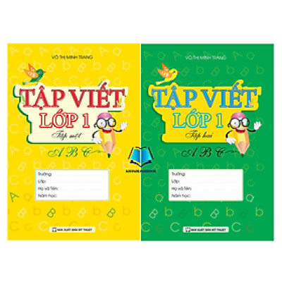 Sách - Tập viết lớp 1 tập 1 + 2 (KV)