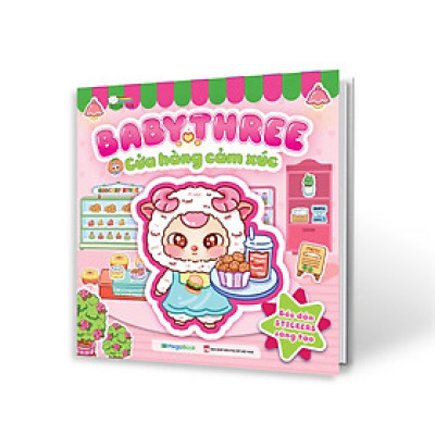 Bóc Dán Sticker Sáng Tạo Baby Three