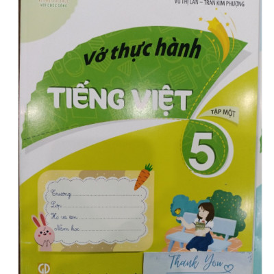 Sách - Combo Vở thực hành tiếng việt 5 - tập 1 + 2 (Kết Nối)