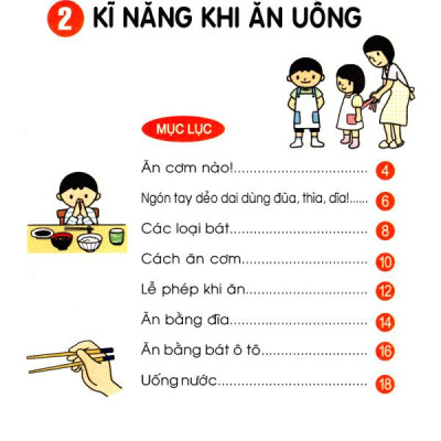 Cẩm Nang Sinh Hoạt Bằng Tranh Cho Bé Tập 2: Kĩ Năng Khi Ăn Uống (Tái Bản 2019)